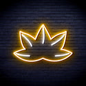 advpro-marijuana-ultra-bright-led-neon-sign-fnu0331 - White & Golden Yellow