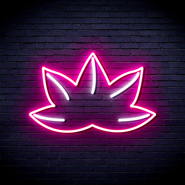 advpro-marijuana-ultra-bright-led-neon-sign-fnu0331 - White & Pink