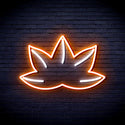 advpro-marijuana-ultra-bright-led-neon-sign-fnu0331 - White & Orange