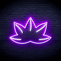 advpro-marijuana-ultra-bright-led-neon-sign-fnu0331 - White & Purple