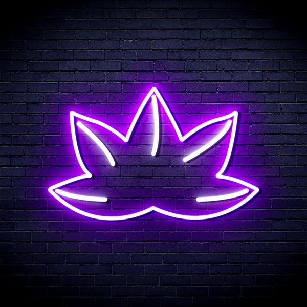 advpro-marijuana-ultra-bright-led-neon-sign-fnu0331 - White & Purple