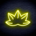 advpro-marijuana-ultra-bright-led-neon-sign-fnu0331 - Yellow