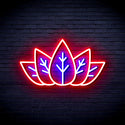 advpro-marijuana-ultra-bright-led-neon-sign-fnu0332 - Blue & Red