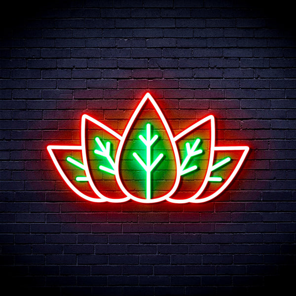 advpro-marijuana-ultra-bright-led-neon-sign-fnu0332 - Green & Red