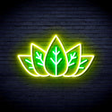 advpro-marijuana-ultra-bright-led-neon-sign-fnu0332 - Green & Yellow