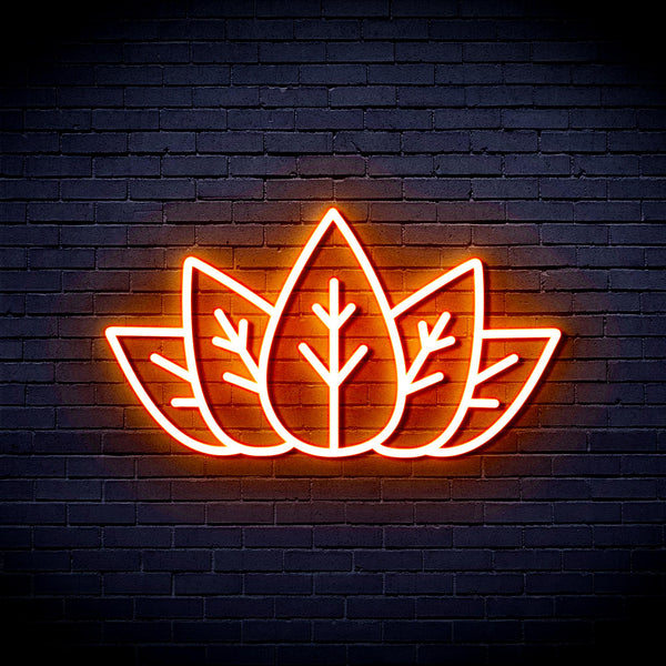 advpro-marijuana-ultra-bright-led-neon-sign-fnu0332 - Orange