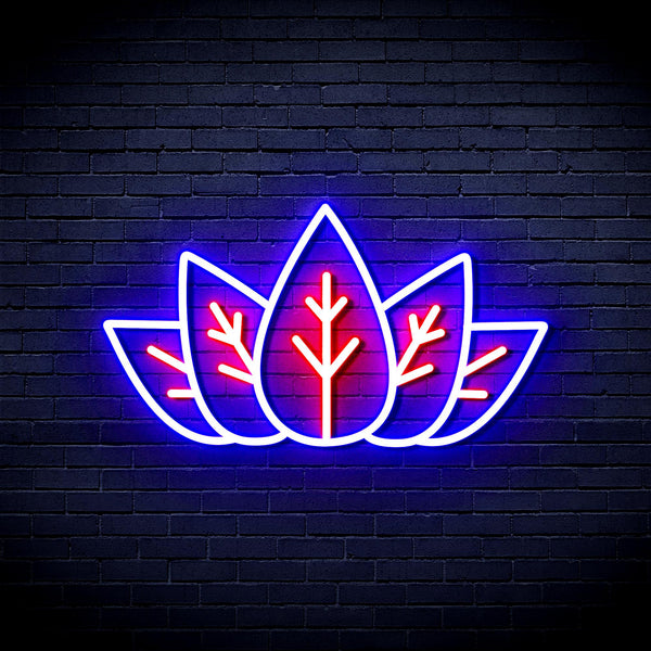 advpro-marijuana-ultra-bright-led-neon-sign-fnu0332 - Red & Blue