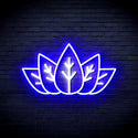 advpro-marijuana-ultra-bright-led-neon-sign-fnu0332 - White & Blue