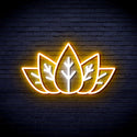 advpro-marijuana-ultra-bright-led-neon-sign-fnu0332 - White & Golden Yellow