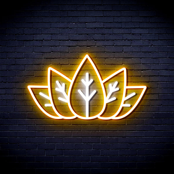 advpro-marijuana-ultra-bright-led-neon-sign-fnu0332 - White & Golden Yellow