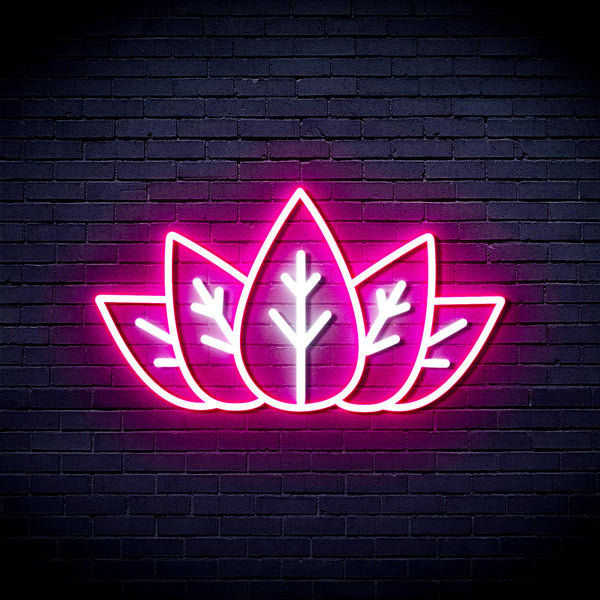 advpro-marijuana-ultra-bright-led-neon-sign-fnu0332 - White & Pink