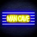 advpro-man-cave-ultra-bright-led-neon-sign-fnu0333 - Blue & Yellow