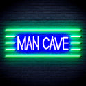 advpro-man-cave-ultra-bright-led-neon-sign-fnu0333 - Green & Blue