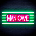 advpro-man-cave-ultra-bright-led-neon-sign-fnu0333 - Green & Pink