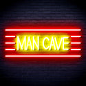 advpro-man-cave-ultra-bright-led-neon-sign-fnu0333 - Red & Yellow