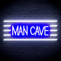 advpro-man-cave-ultra-bright-led-neon-sign-fnu0333 - White & Blue