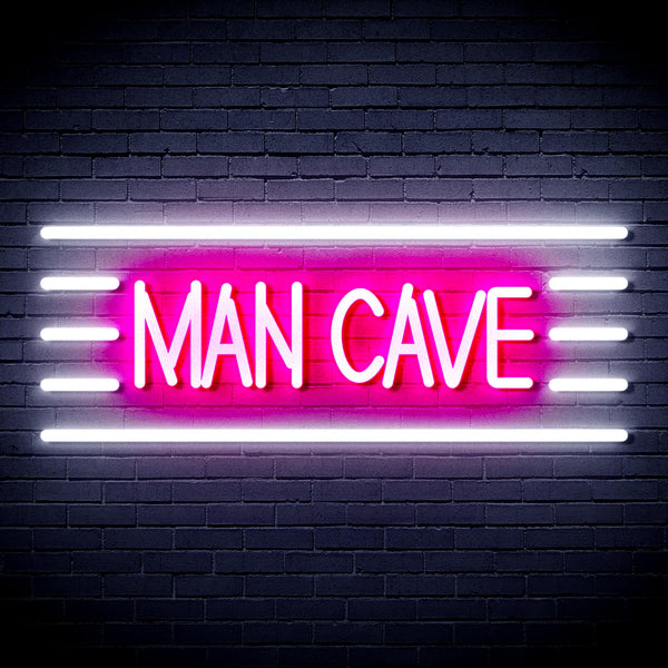 advpro-man-cave-ultra-bright-led-neon-sign-fnu0333 - White & Pink