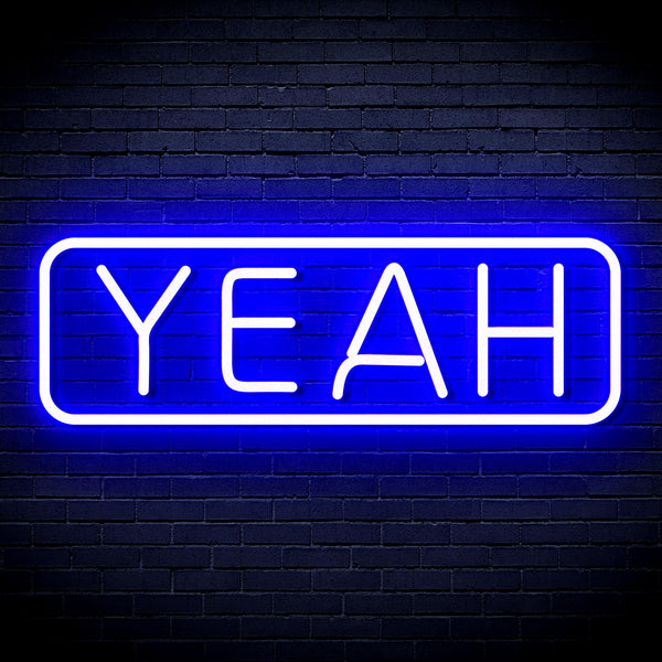 advpro-yeah-ultra-bright-led-neon-sign-fnu0334 - Blue