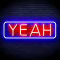 advpro-yeah-ultra-bright-led-neon-sign-fnu0334 - Blue & Red