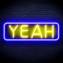 advpro-yeah-ultra-bright-led-neon-sign-fnu0334 - Blue & Yellow