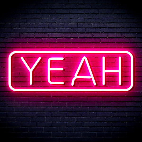 advpro-yeah-ultra-bright-led-neon-sign-fnu0334 - Pink