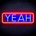 advpro-yeah-ultra-bright-led-neon-sign-fnu0334 - Red & Blue
