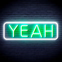advpro-yeah-ultra-bright-led-neon-sign-fnu0334 - White & Green