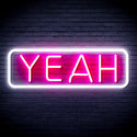 advpro-yeah-ultra-bright-led-neon-sign-fnu0334 - White & Pink