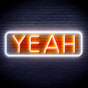 advpro-yeah-ultra-bright-led-neon-sign-fnu0334 - White & Orange