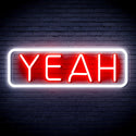 advpro-yeah-ultra-bright-led-neon-sign-fnu0334 - White & Red