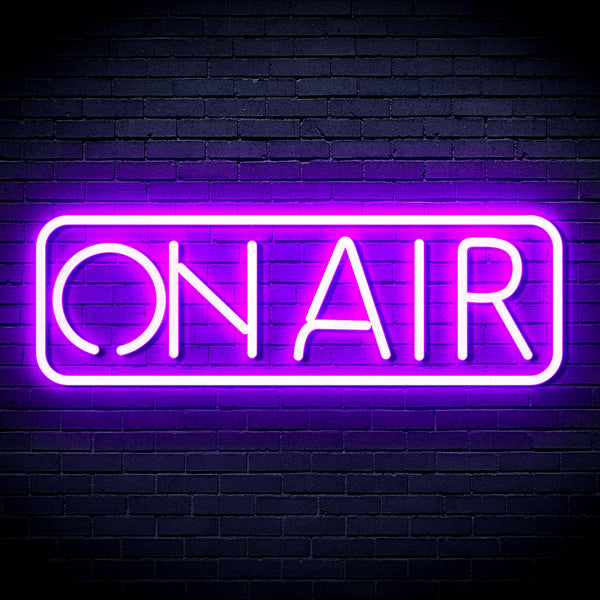advpro-on-air-ultra-bright-led-neon-sign-fnu0335 - Purple