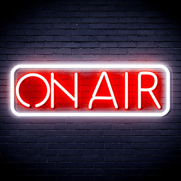 advpro-on-air-ultra-bright-led-neon-sign-fnu0335 - White & Red