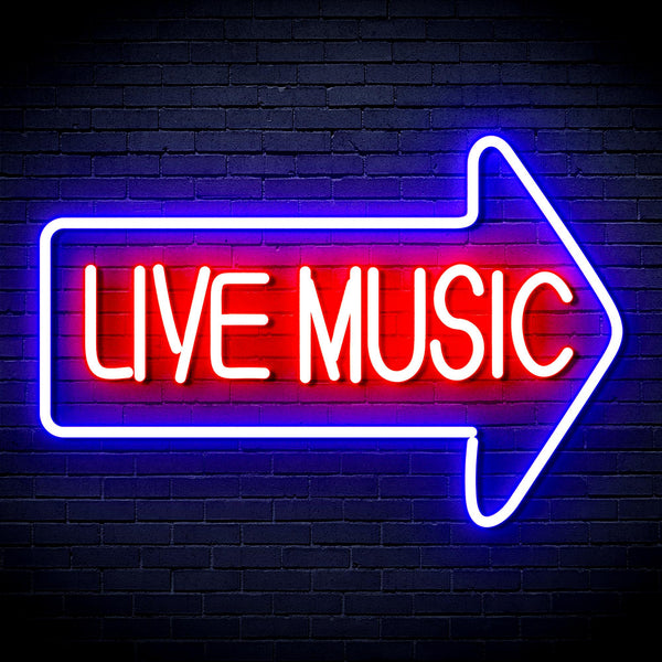 advpro-live-music-ultra-bright-led-neon-sign-fnu0337 - Blue & Red