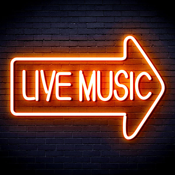 advpro-live-music-ultra-bright-led-neon-sign-fnu0337 - Orange