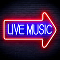 advpro-live-music-ultra-bright-led-neon-sign-fnu0337 - Red & Blue