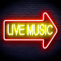 advpro-live-music-ultra-bright-led-neon-sign-fnu0337 - Red & Yellow
