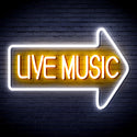advpro-live-music-ultra-bright-led-neon-sign-fnu0337 - White & Golden Yellow