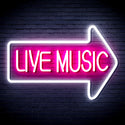 advpro-live-music-ultra-bright-led-neon-sign-fnu0337 - White & Pink