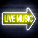 advpro-live-music-ultra-bright-led-neon-sign-fnu0337 - White & Yellow