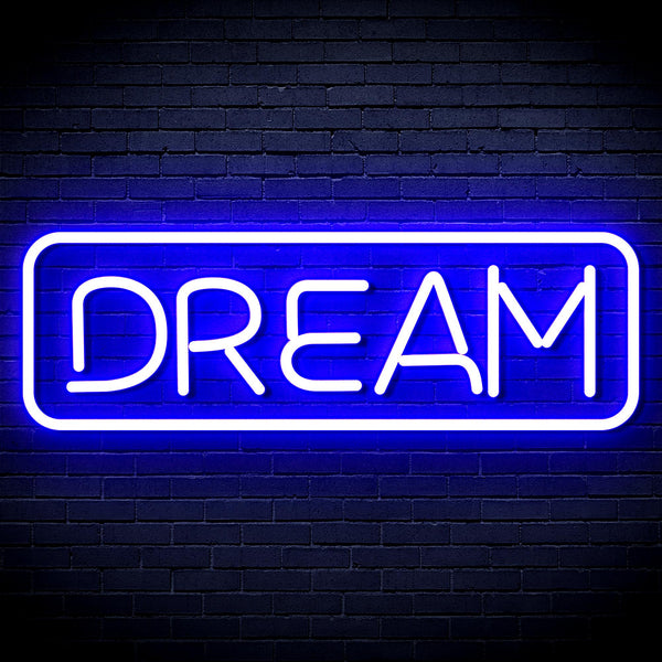 advpro-dream-ultra-bright-led-neon-sign-fnu0338 - Blue