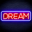 advpro-dream-ultra-bright-led-neon-sign-fnu0338 - Blue & Red