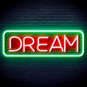 advpro-dream-ultra-bright-led-neon-sign-fnu0338 - Green & Red