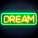 advpro-dream-ultra-bright-led-neon-sign-fnu0338 - Green & Yellow