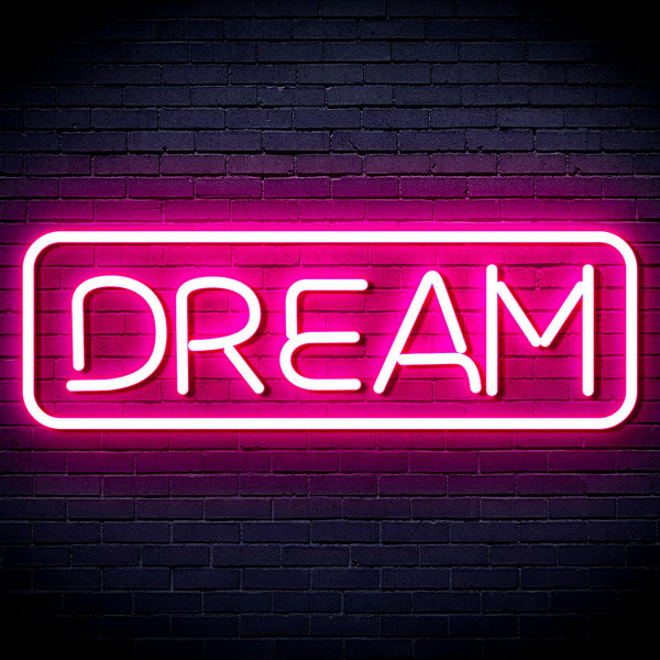advpro-dream-ultra-bright-led-neon-sign-fnu0338 - Pink