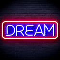 advpro-dream-ultra-bright-led-neon-sign-fnu0338 - Red & Blue