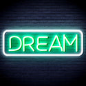advpro-dream-ultra-bright-led-neon-sign-fnu0338 - White & Green