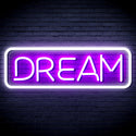 advpro-dream-ultra-bright-led-neon-sign-fnu0338 - White & Purple