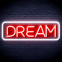 advpro-dream-ultra-bright-led-neon-sign-fnu0338 - White & Red