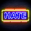advpro-hate-ultra-bright-led-neon-sign-fnu0340 - Multi-Color 2