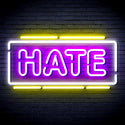 advpro-hate-ultra-bright-led-neon-sign-fnu0340 - Multi-Color 4